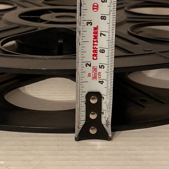 35mm Vintage Film Reel Movie Theatre Memorabilia Man Cave Home 14 1/2" Plastic - Picture 4 of 6